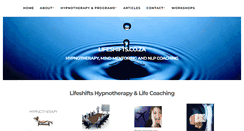 Desktop Screenshot of lifeshifts.co.za